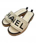 CHANELシャネル）の古着「サンダル」｜アイボリー