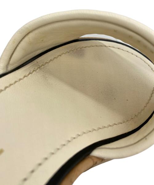 CHANEL（シャネル）CHANEL (シャネル) サンダル アイボリー サイズ:23.5の古着・服飾アイテム