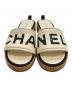 CHANEL (シャネル) サンダル アイボリー サイズ:23.5：20000円