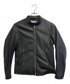 BEAUTY&YOUTHビューティーアンドユース）の古着「レザージャケット」｜ブラック