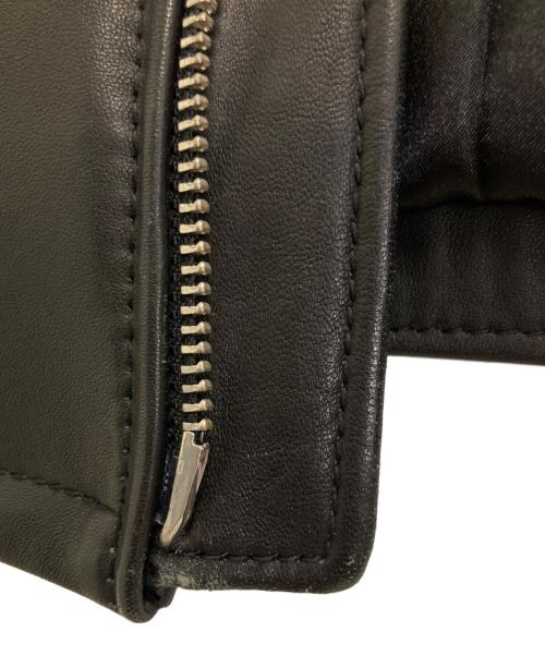 BEAUTY&YOUTH（ビューティーアンドユース）BEAUTY&YOUTH (ビューティーアンドユース) レザージャケット ブラック サイズ:Sの古着・服飾アイテム