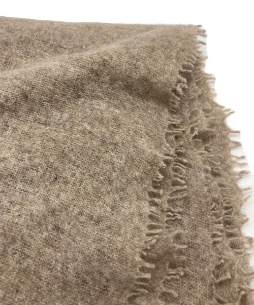 OLU NATURAL BASIC（オルナチュラルベーシック）olu natural basic (オルナチュラルベーシック) カシミヤストール ベージュ サイズ:-の古着・服飾アイテム