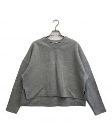 COUDRE（クードル）の古着「Vネックスウェットトップス」｜グレー
