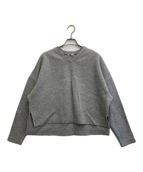 COUDRE（クードル）COUDRE (クードル) Vネックスウェットトップス グレー サイズ:-の古着・服飾アイテム