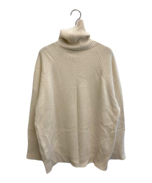 OLU NATURAL BASIC（オルナチュラルベーシック）olu natural basic (オルナチュラルベーシック) タートルネックセーター アイボリー サイズ:2の古着・服飾アイテム