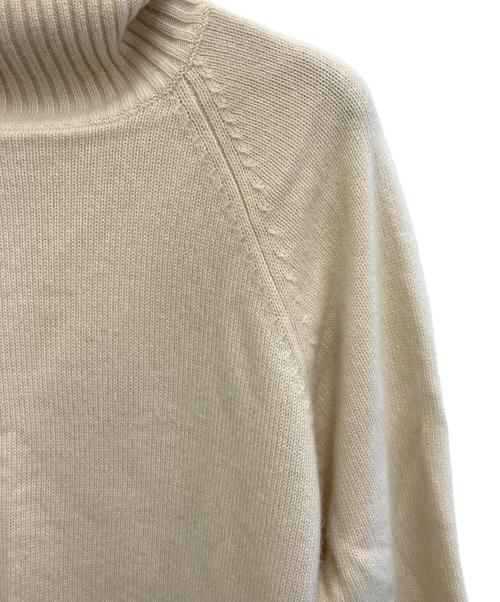 OLU NATURAL BASIC（オルナチュラルベーシック）olu natural basic (オルナチュラルベーシック) タートルネックセーター アイボリー サイズ:2の古着・服飾アイテム