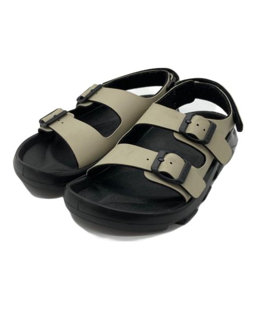 BIRKENSTOCK（ビルケンシュトック）BIRKENSTOCK (ビルケンシュトック) Mogami terra グレー×ブラック サイズ:SIZE 24.5cmの古着・服飾アイテム