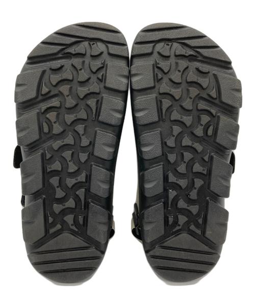 BIRKENSTOCK（ビルケンシュトック）BIRKENSTOCK (ビルケンシュトック) Mogami terra グレー×ブラック サイズ:SIZE 24.5cmの古着・服飾アイテム