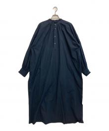 journal standard luxe（ジャーナルスタンダード ラックス）の古着「ブラウスワンピース」｜ネイビー