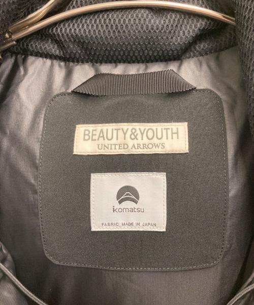 BEAUTY&YOUTH（ビューティーアンドユース）BEAUTY&YOUTH (ビューティーアンドユース) KOMATSU (コマツ) Down Jacket ブラック サイズ:Lの古着・服飾アイテム
