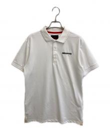 BRIEFING（ブリーフィング）の古着「ポロシャツ」｜ホワイト