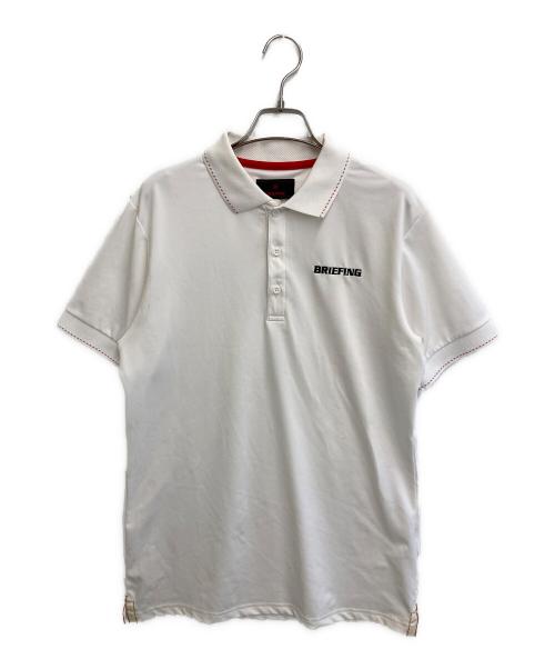 BRIEFING（ブリーフィング）BRIEFING (ブリーフィング) ポロシャツ ホワイト サイズ:Mの古着・服飾アイテム