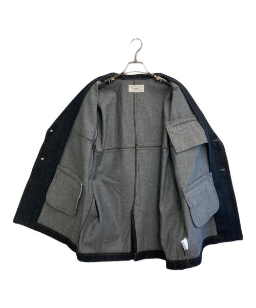 OWNth（オンス）ownth (オンス) デニムテーラードジャケット インディゴ サイズ:ONE SIZEの古着・服飾アイテム
