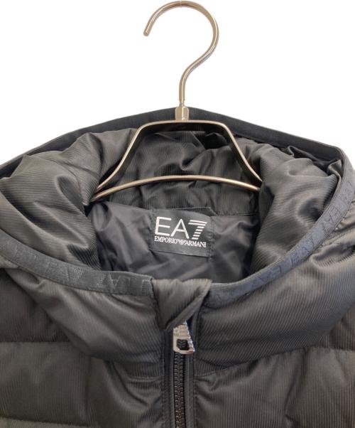 EA7（イーエーセブン）EA7 (イーエーセブン) ダウンジャケット ブラック サイズ:M 未使用品の古着・服飾アイテム