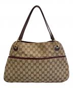 GUCCIグッチ）の古着「CGキャンバストートバッグ」｜ブラウン