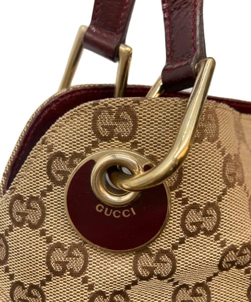 GUCCI（グッチ）GUCCI (グッチ) CGキャンバストートバッグ ブラウン サイズ:-の古着・服飾アイテム