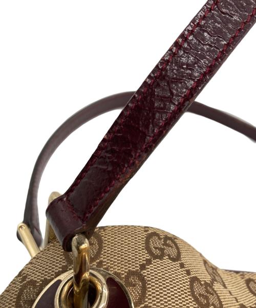 GUCCI（グッチ）GUCCI (グッチ) CGキャンバストートバッグ ブラウン サイズ:-の古着・服飾アイテム