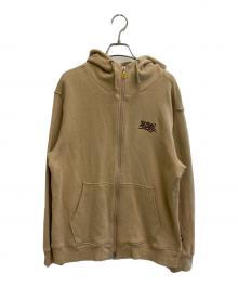 291295=HOMME（ニーキューイチニーキューゴオム）の古着「ジップパーカー」｜カーキ