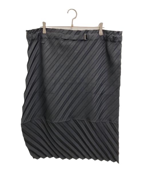 me ISSEY MIYAKE（ミーイッセイ ミヤケ）me ISSEY MIYAKE (ミーイッセイ ミヤケ) 25Ss プリーツスカート ブラック サイズ:-の古着・服飾アイテム