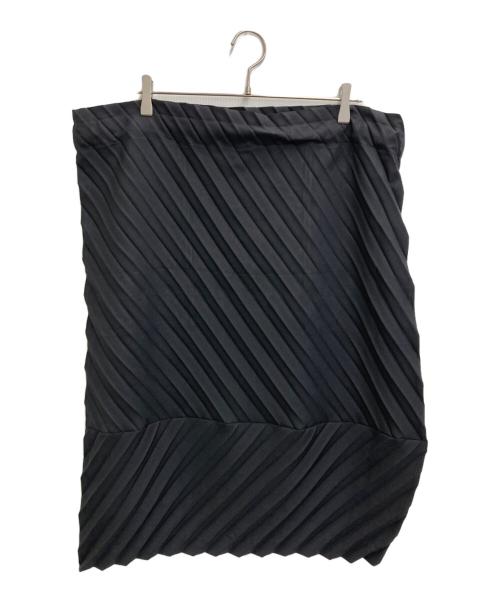 me ISSEY MIYAKE（ミーイッセイ ミヤケ）me ISSEY MIYAKE (ミーイッセイ ミヤケ) 25Ss プリーツスカート ブラック サイズ:-の古着・服飾アイテム