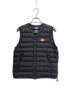 DANTONダントン）の古着「インナーダウンベスト」｜ブラック