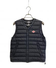 DANTON（ダントン）の古着「インナーダウンベスト」｜ブラック