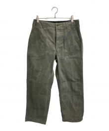 Engineered Garments（エンジニアド ガーメンツ）の古着「Fatigue Pant - Heavyweight Cotton Ripstop」｜オリーブ