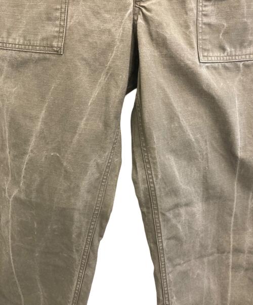Engineered Garments（エンジニアドガーメンツ）Engineered Garments (エンジニアドガーメンツ) Fatigue Pant - Heavyweight Cotton Ripstop オリーブ サイズ:Sの古着・服飾アイテム