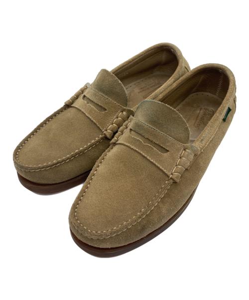 PARABOOT（パラブーツ）PARABOOT (パラブーツ) CORAUX スウェードローファー ベージュ サイズ:7.5の古着・服飾アイテム