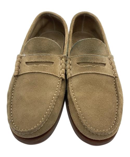 PARABOOT（パラブーツ）PARABOOT (パラブーツ) CORAUX スウェードローファー ベージュ サイズ:7.5の古着・服飾アイテム