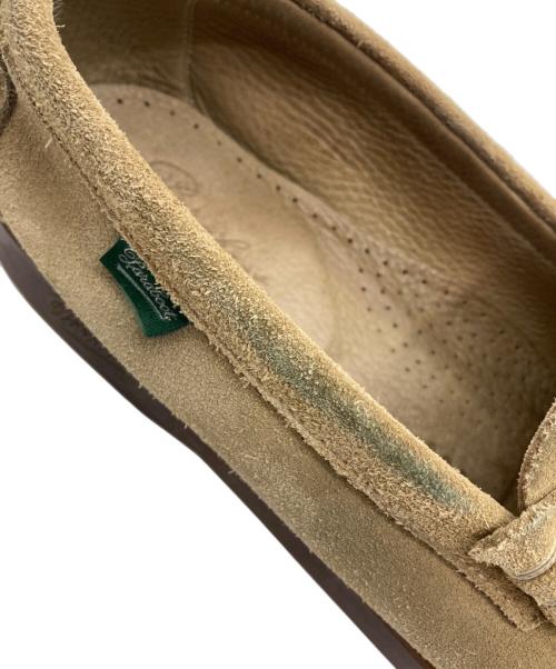PARABOOT（パラブーツ）PARABOOT (パラブーツ) CORAUX スウェードローファー ベージュ サイズ:7.5の古着・服飾アイテム