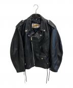 PERFECT by schottパーフェクトバイショット）の古着「ライダースジャケット」｜ブラック