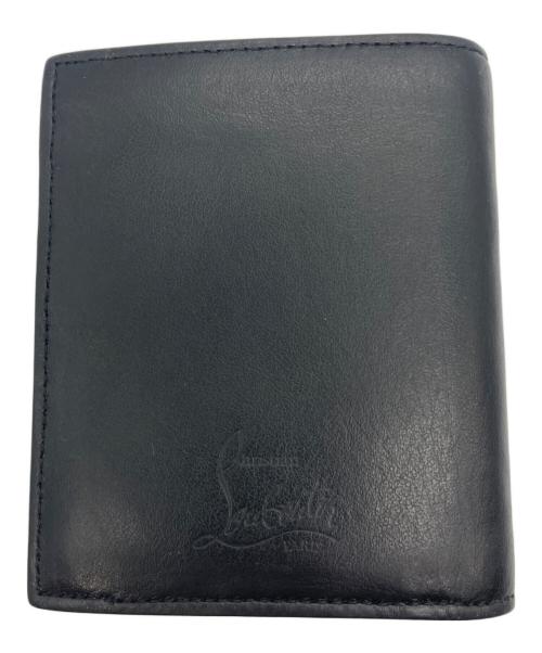 Christian Louboutin（クリスチャン・ルブタン）Christian Louboutin (クリスチャン・ルブタン) PAROS COMPACT WALLET ブラックの古着・服飾アイテム