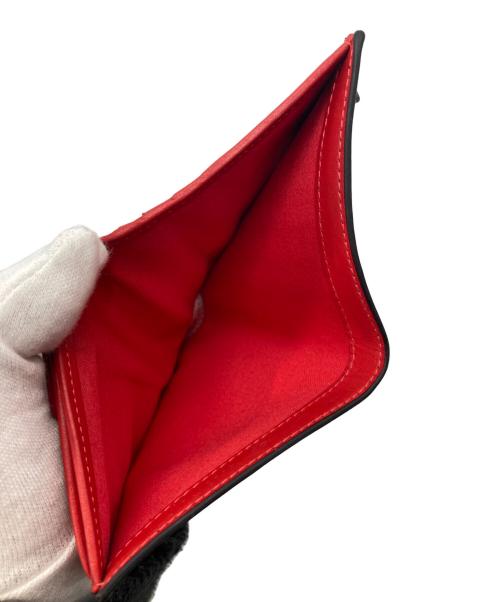Christian Louboutin（クリスチャン・ルブタン）Christian Louboutin (クリスチャン・ルブタン) PAROS COMPACT WALLET ブラックの古着・服飾アイテム