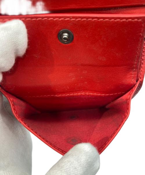 Christian Louboutin（クリスチャン・ルブタン）Christian Louboutin (クリスチャン・ルブタン) PAROS COMPACT WALLET ブラックの古着・服飾アイテム