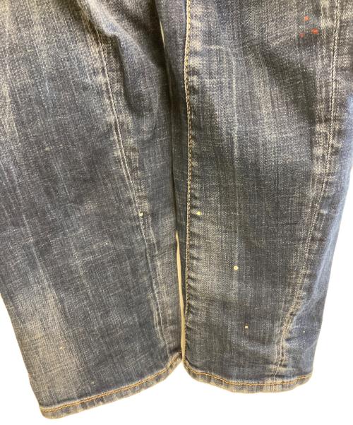 DSQUARED2（ディースクエアード）DSQUARED2 (ディースクエアード) MEDIUM WASH 4 TIDY BIKER JEANS ブルー サイズ:50の古着・服飾アイテム
