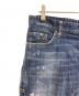 中古・古着 DSQUARED2 (ディースクエアード) MEDIUM WASH 4 TIDY BIKER JEANS ブルー サイズ:50：13000円