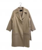 icBアイシービー）の古着「カシミヤ混チェスターコート」｜ベージュ