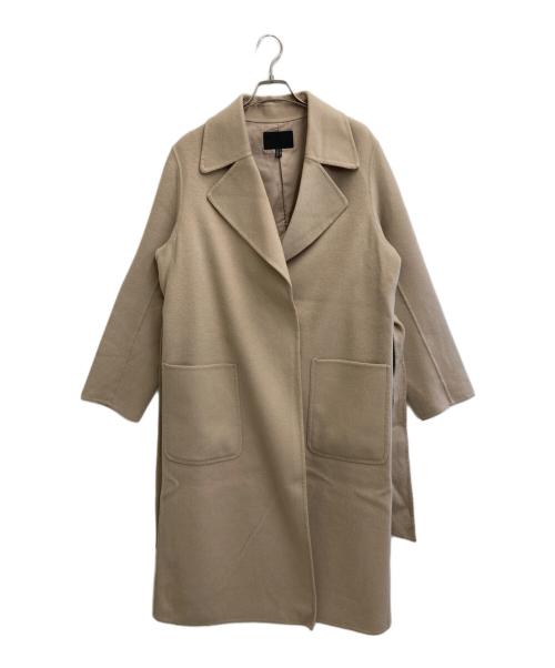 icB（アイシービー）icB (アイシービー) カシミヤ混チェスターコート ベージュ サイズ:11の古着・服飾アイテム