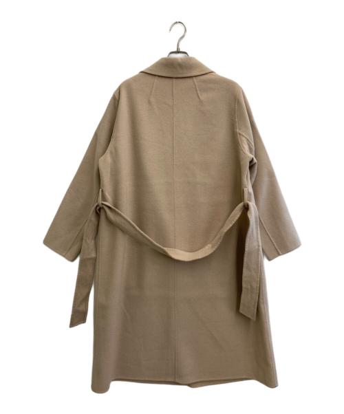 icB（アイシービー）icB (アイシービー) カシミヤ混チェスターコート ベージュ サイズ:11の古着・服飾アイテム