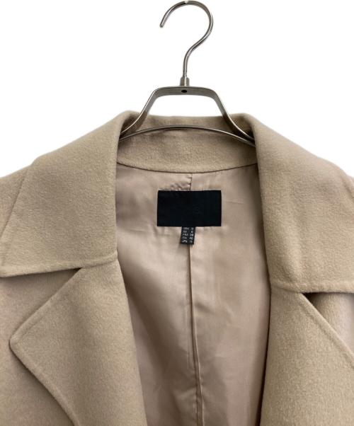 icB（アイシービー）icB (アイシービー) カシミヤ混チェスターコート ベージュ サイズ:11の古着・服飾アイテム
