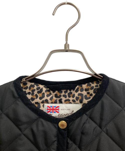 Traditional Weatherwear（トラディショナルウェザーウェア）Traditional Weatherwear (トラディショナルウェザーウェア) キルティングジャケット ブラック サイズ:34の古着・服飾アイテム