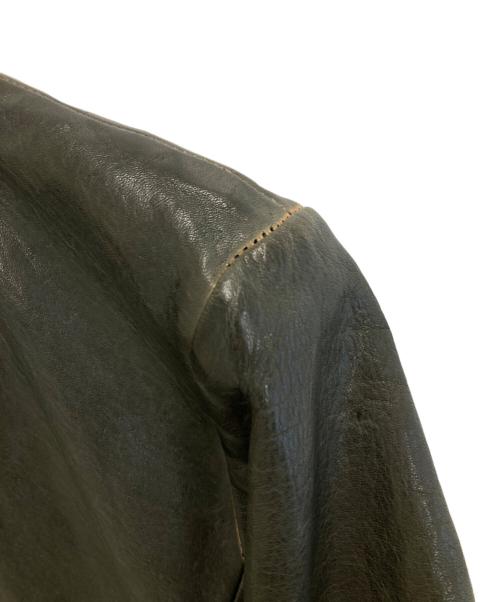 ISAMU KATAYAMA BACKLASH（イサムカタヤマ・バックラッシュ）ISAMU KATAYAMA BACKLASH (イサムカタヤマ・バックラッシュ) 14AW ジャパンホースレザーコート ブラック サイズ:Mの古着・服飾アイテム