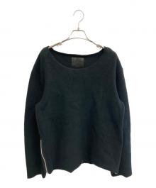 ISAMU KATAYAMA BACKLASH（イサムカタヤマ・バックラッシュ）の古着「サイドジップニット」｜ブラック