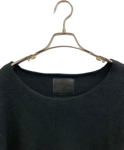 ISAMU KATAYAMA BACKLASH（イサムカタヤマ・バックラッシュ）ISAMU KATAYAMA BACKLASH (イサムカタヤマ・バックラッシュ) サイドジップニット ブラック サイズ:Lの古着・服飾アイテム