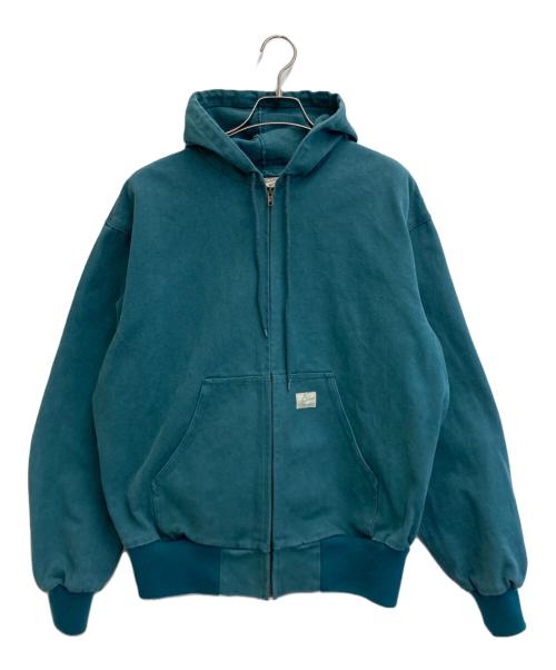 bachers（バッチャーズ）bachers (バッチャーズ) ジップアップジャケット ブルー サイズ:SIZE Mの古着・服飾アイテム