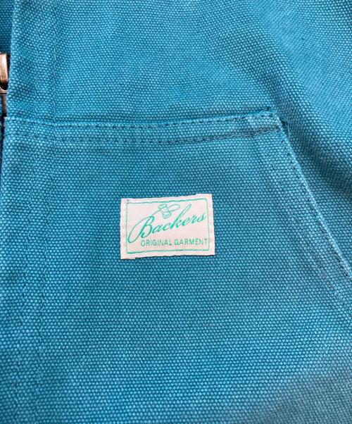 bachers（バッチャーズ）bachers (バッチャーズ) ジップアップジャケット ブルー サイズ:SIZE Mの古着・服飾アイテム