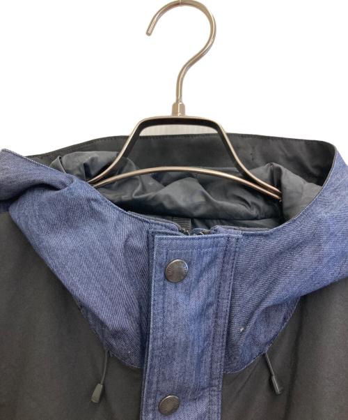 THE NORTH FACE（ザ ノース フェイス）THE NORTH FACE (ザ ノース フェイス) MOUNTAIN LIGHT DENIM JACKET ネイビー×ブラック サイズ:XLの古着・服飾アイテム