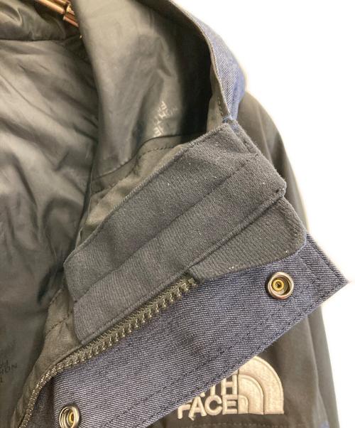 THE NORTH FACE（ザ ノース フェイス）THE NORTH FACE (ザ ノース フェイス) MOUNTAIN LIGHT DENIM JACKET ネイビー×ブラック サイズ:XLの古着・服飾アイテム