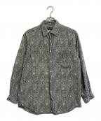 Christian Dior MONSIEURクリスチャンディオールムッシュ）の古着「ペイズリー柄シャツ」｜グレー